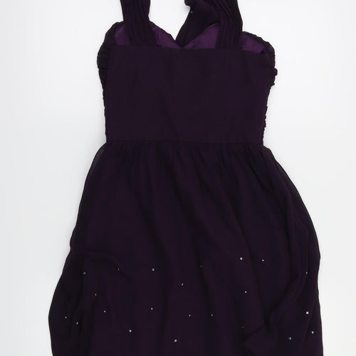 Pixie Lott Womens Purple   Fit & Flare  Size 6