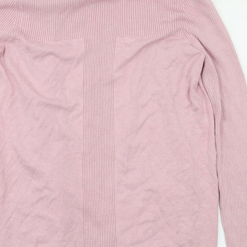 Bonmarché Womens Pink   Cardigan Jumper Size S