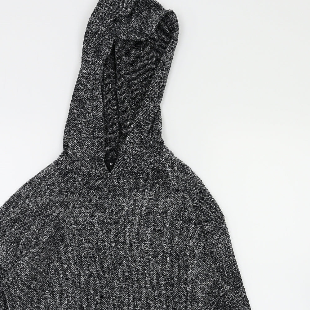 New Look Girls Grey   Pullover Hoodie Size 12-13 Years