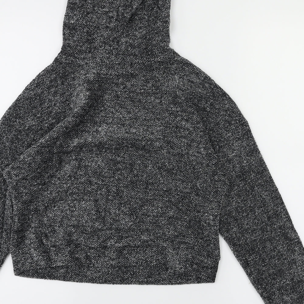 New Look Girls Grey   Pullover Hoodie Size 12-13 Years