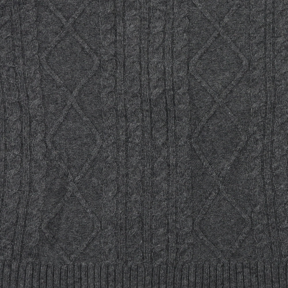 Wool lovers Womens Grey   Cardigan Jumper Size M