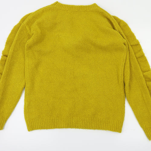 George Womens Yellow   Pullover Jumper Size 8
