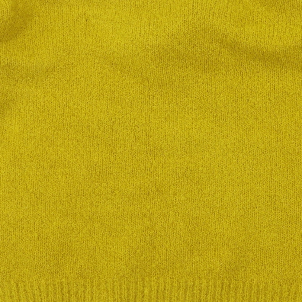 George Womens Yellow   Pullover Jumper Size 8