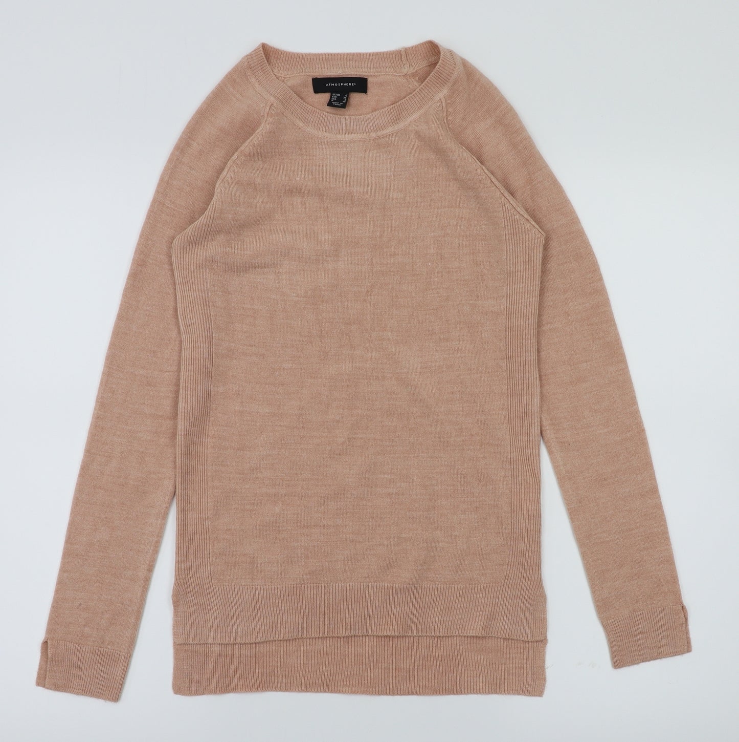 primark  Womens Pink Houndstooth  Basic T-Shirt Size 6