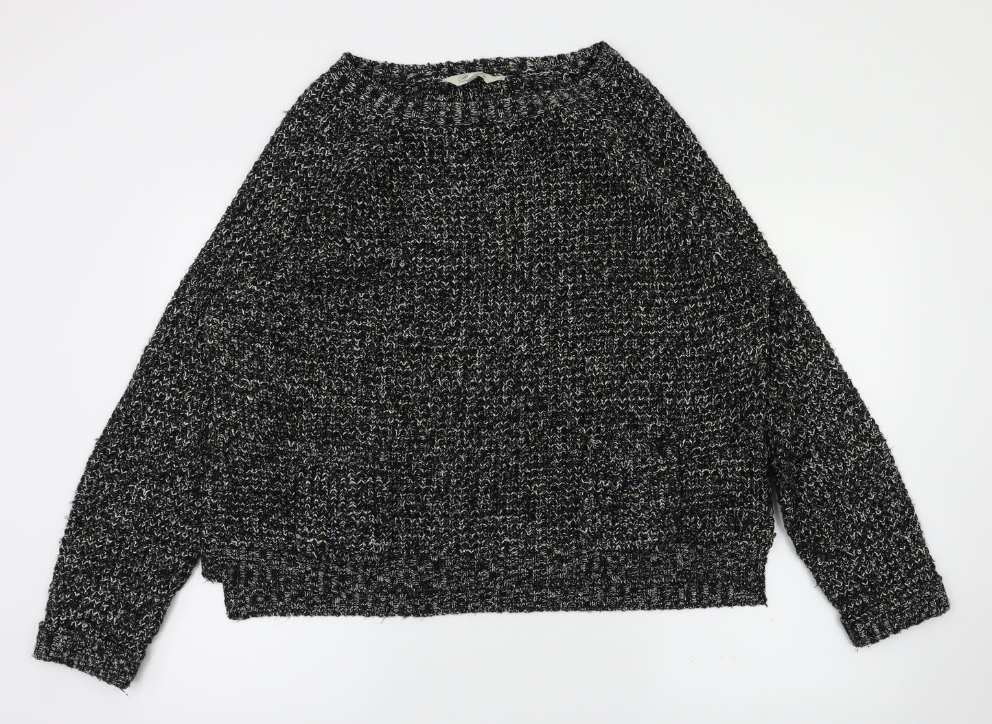 peacocks  Womens Black   Pullover Jumper Size 18