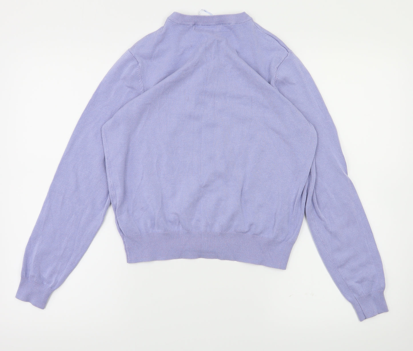 M&S Womens Purple   Cardigan Jumper Size 14