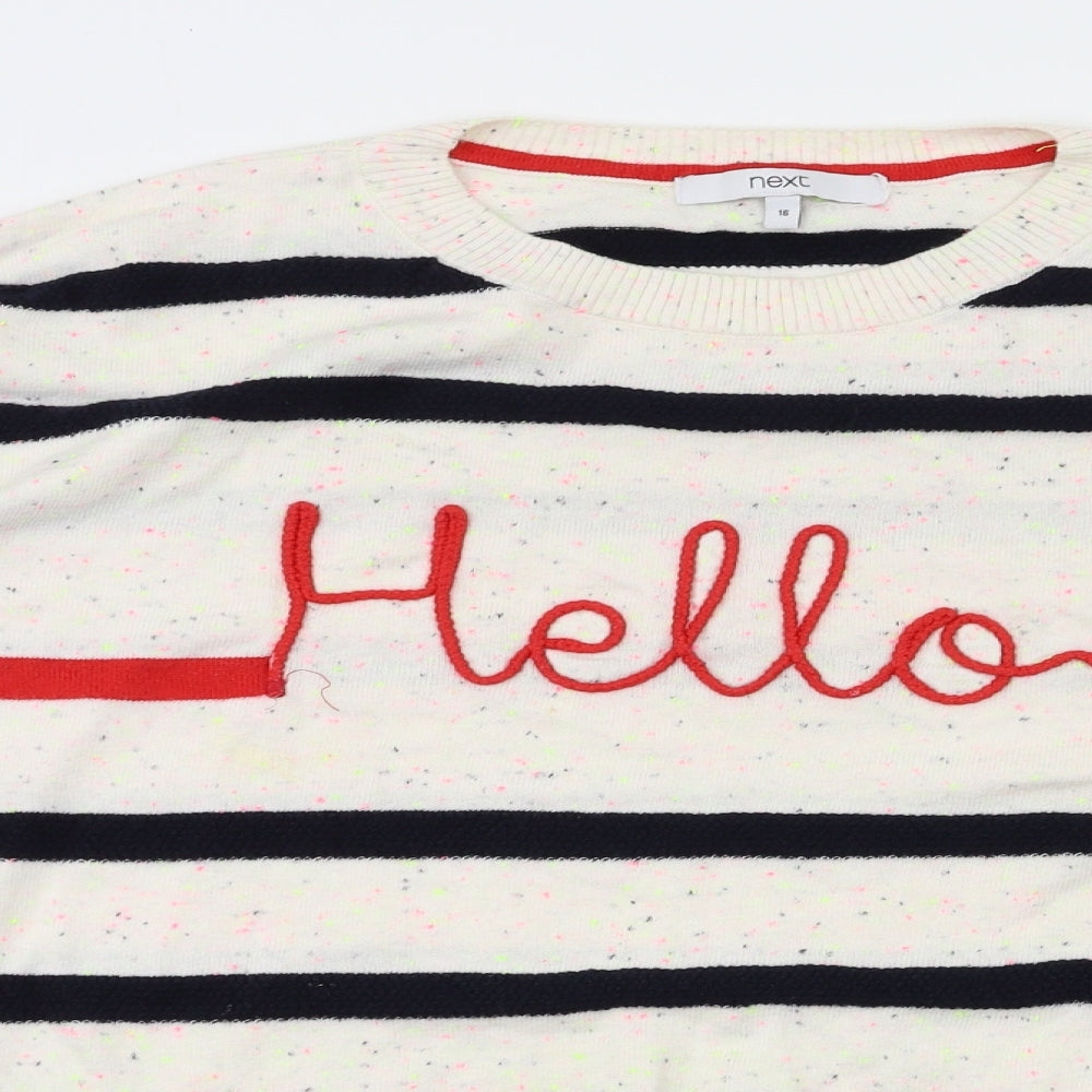 NEXT Womens Grey   Pullover Jumper Size 16