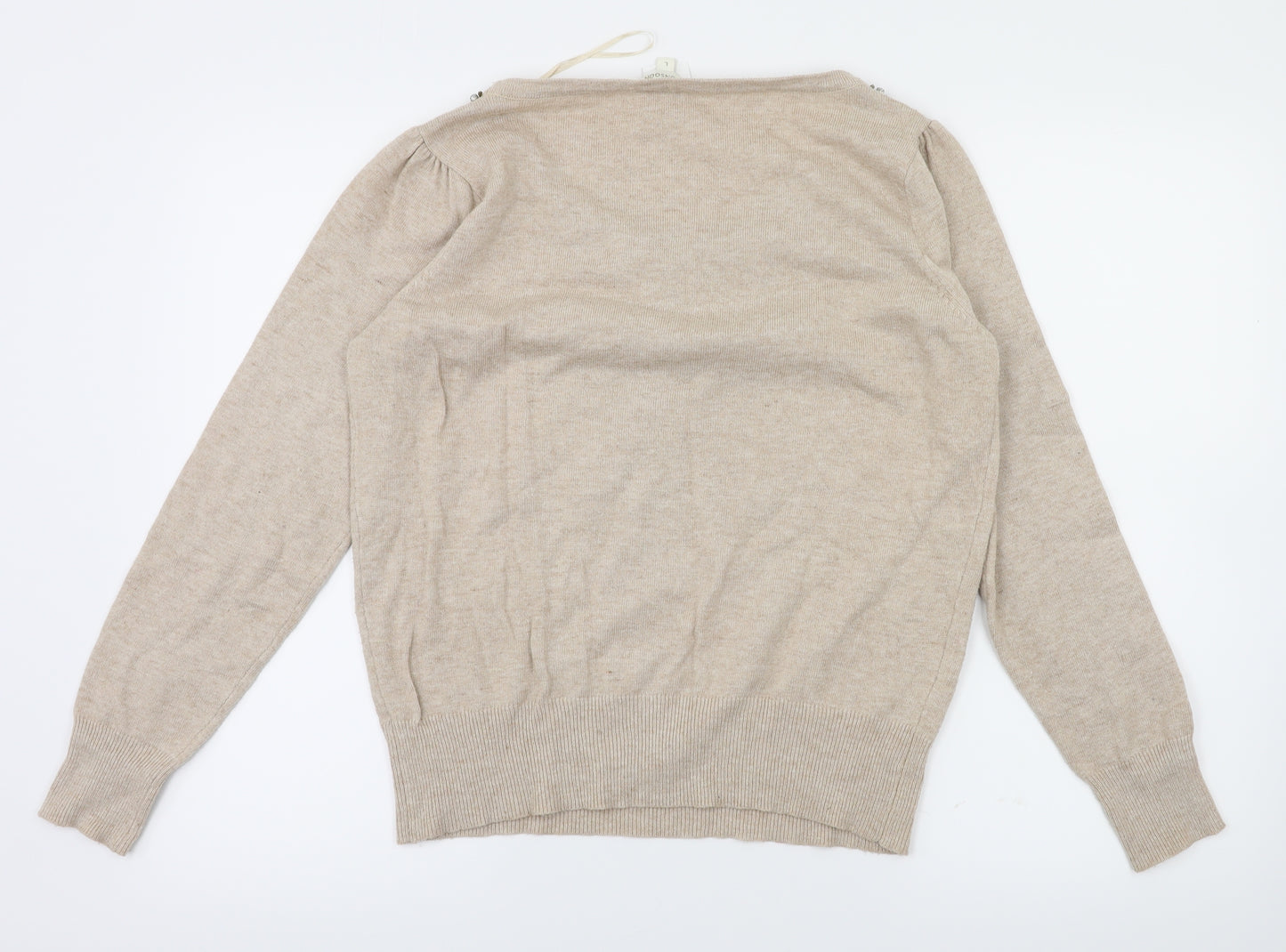 Monsoon Womens Pink   Pullover Jumper Size L