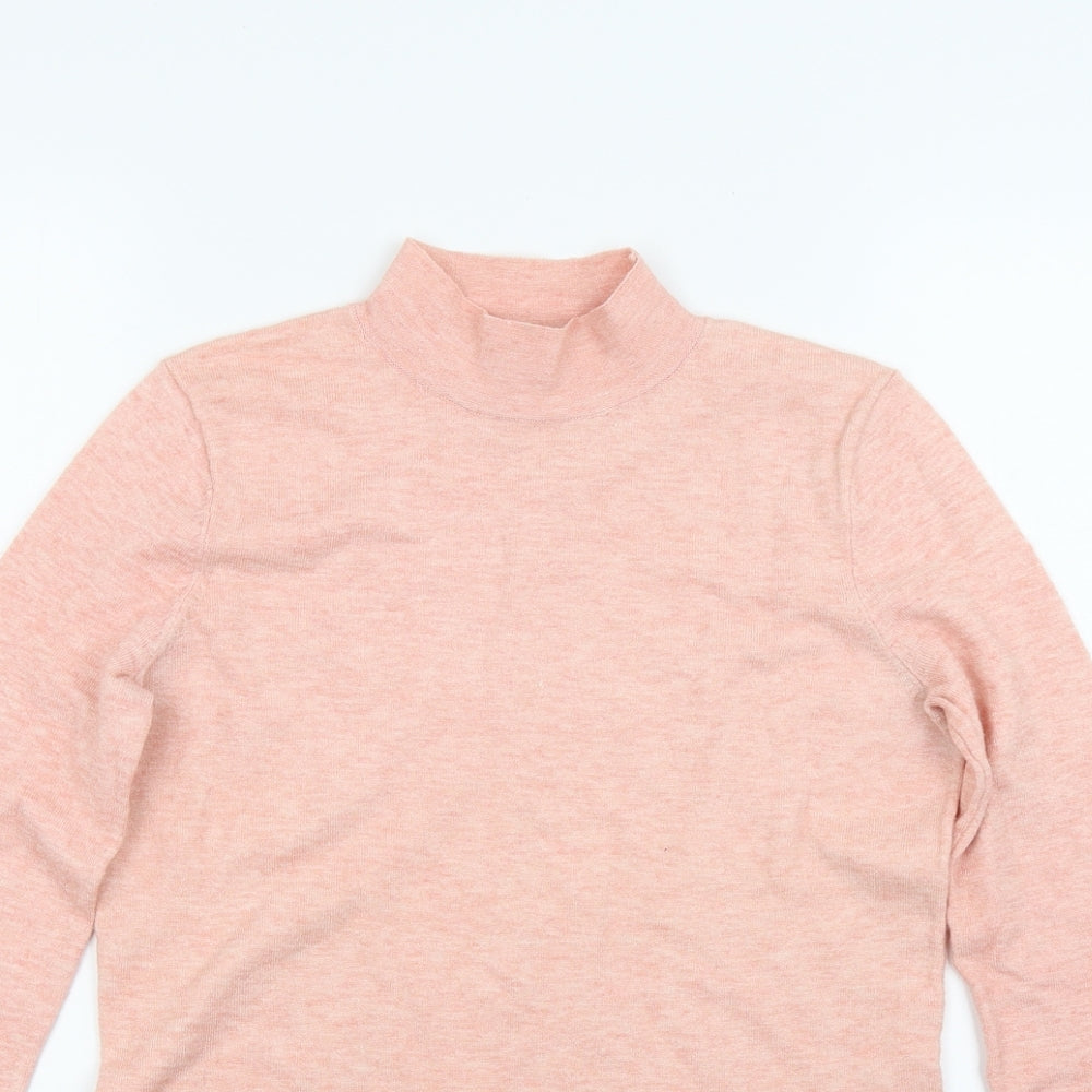 Linea Womens Pink  Knit Pullover Jumper Size 8