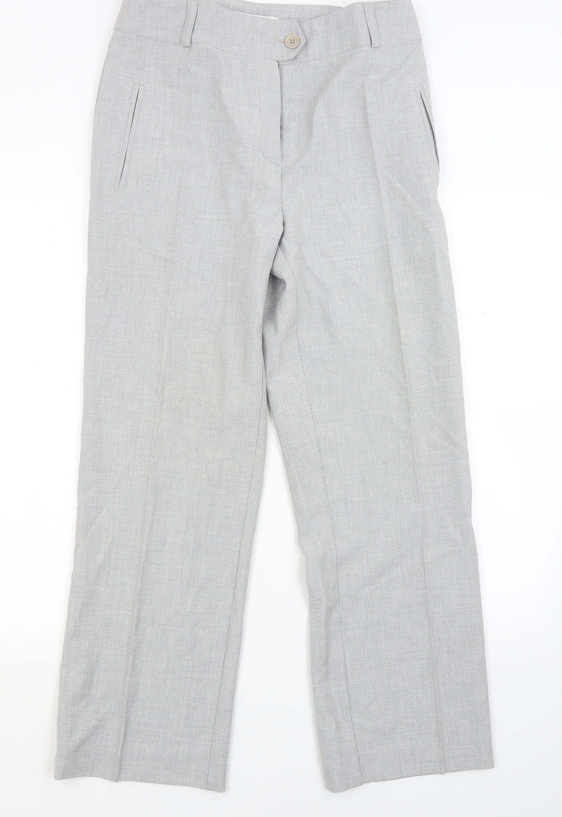 Debenhams Womens Grey   Trousers  Size 12 L27.5 in