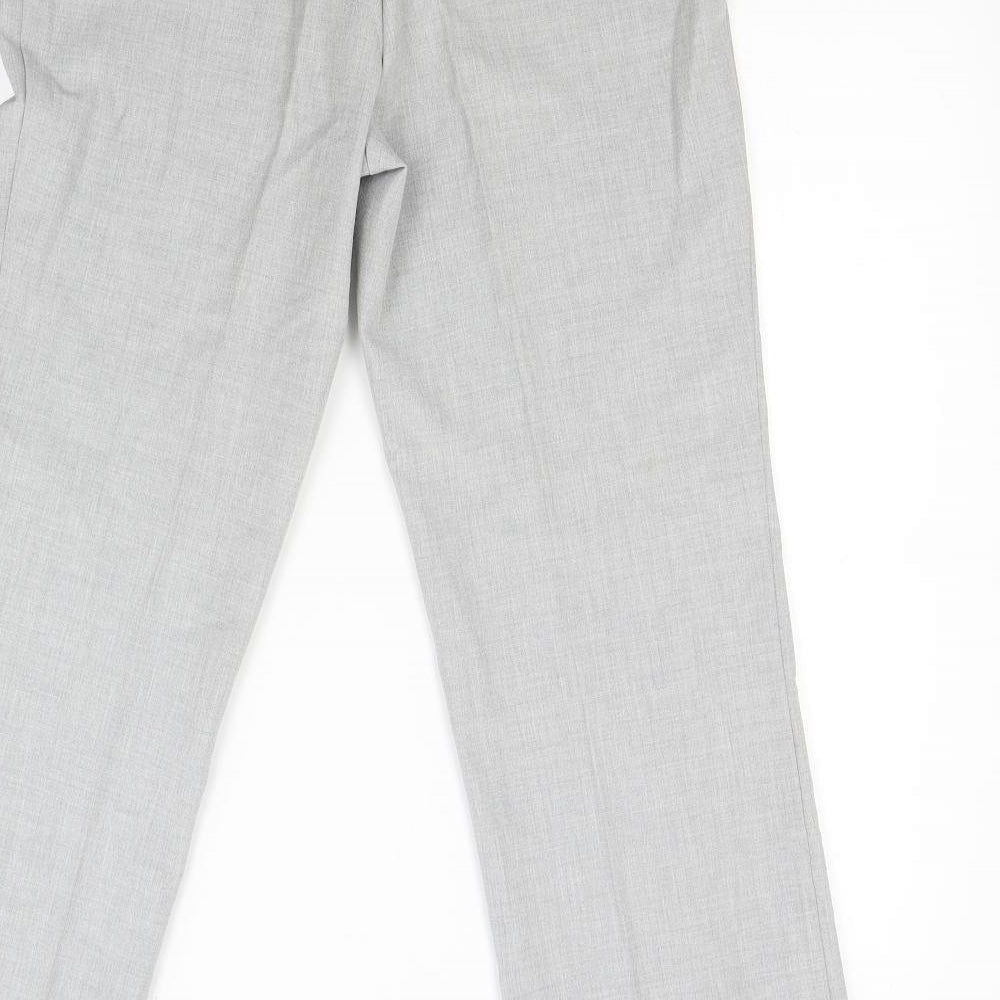 Debenhams Womens Grey   Trousers  Size 12 L27.5 in