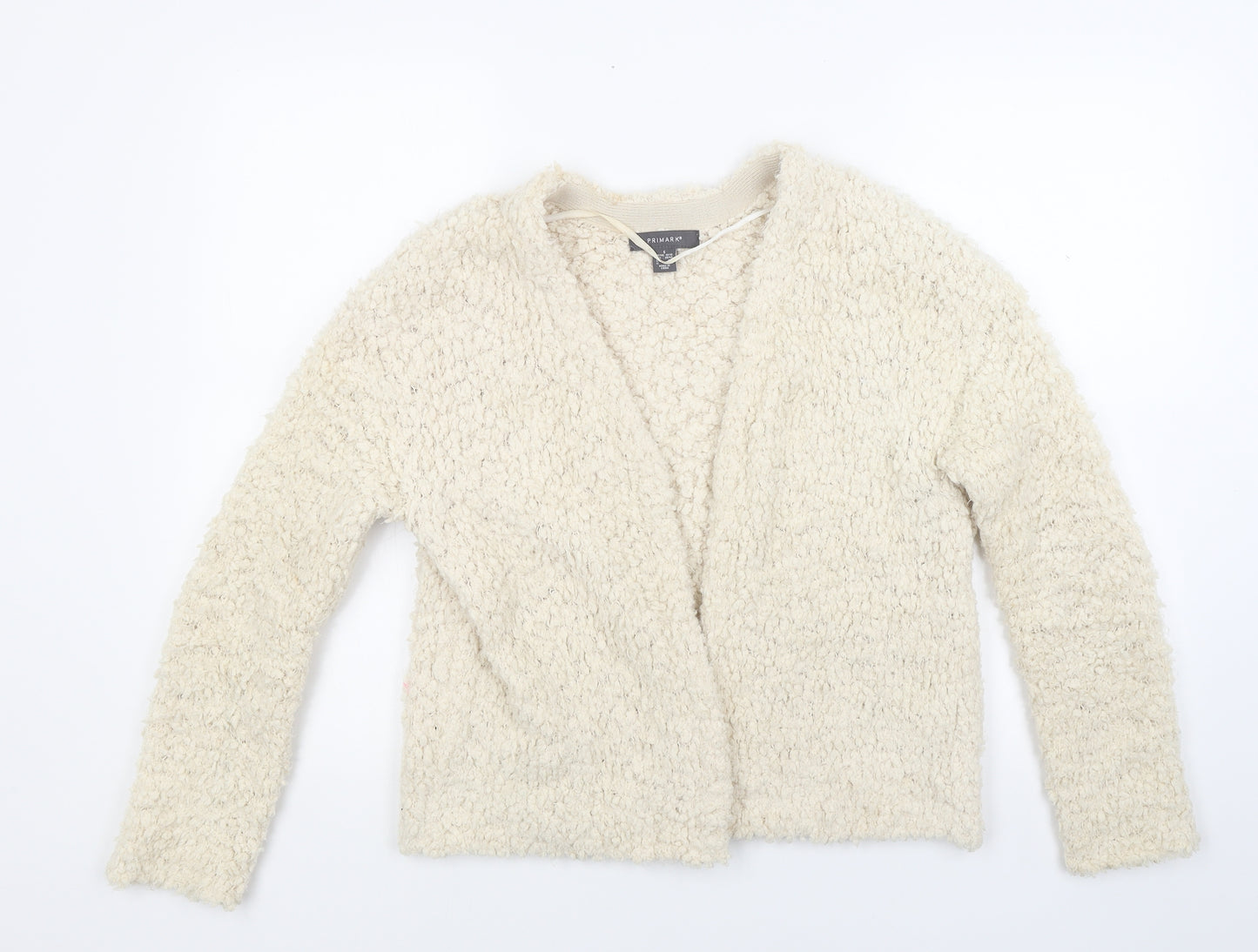 Primark Womens White   Jacket Coat Size S