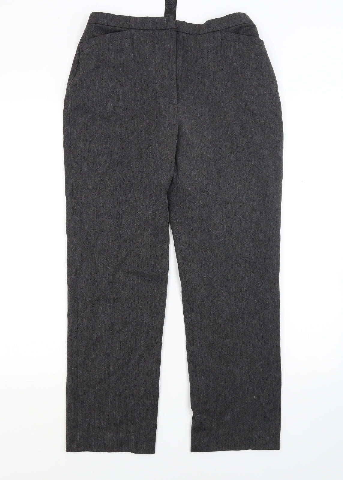 Eastex Womens Grey   Trousers  Size 10 L27 in
