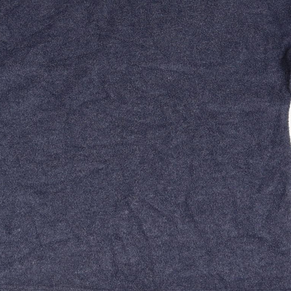 nut meg Womens Blue  Fleece Pullover Jumper Size 8