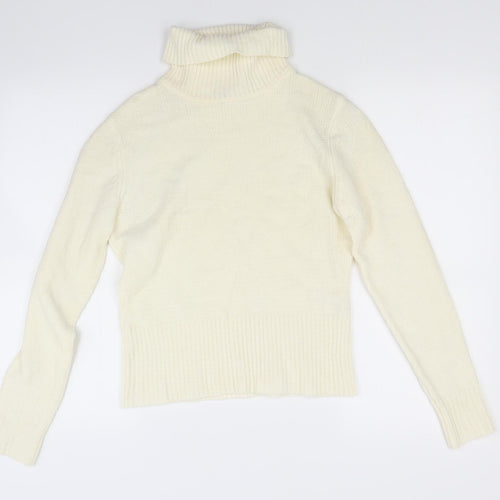 stmosphere Womens White  Knit Pullover Jumper Size 12