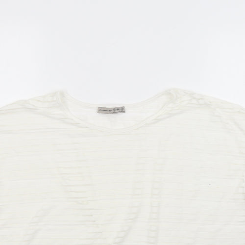 Primark Womens White   Basic T-Shirt Size 16