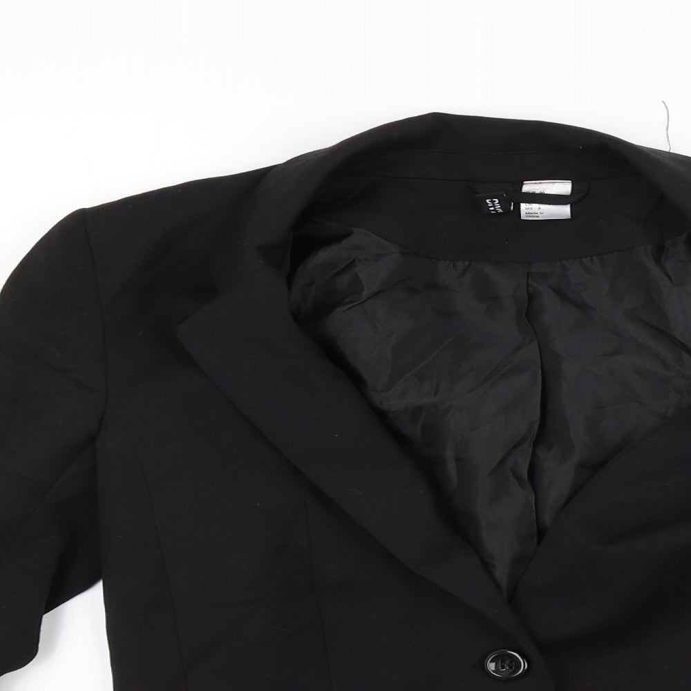 Divided Womens Black   Jacket Blazer Size 8