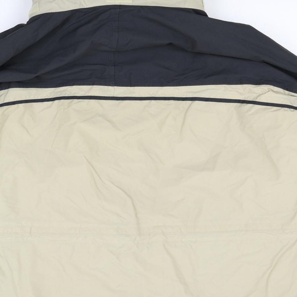 Regatta Mens Beige  Canvas Windbreaker Coat Size 2XL