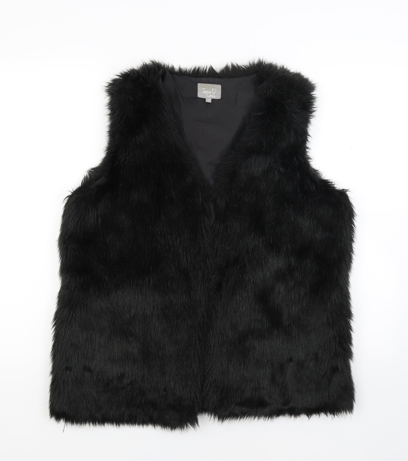 Lottie loves Womens Black   Gilet Coat Size 12