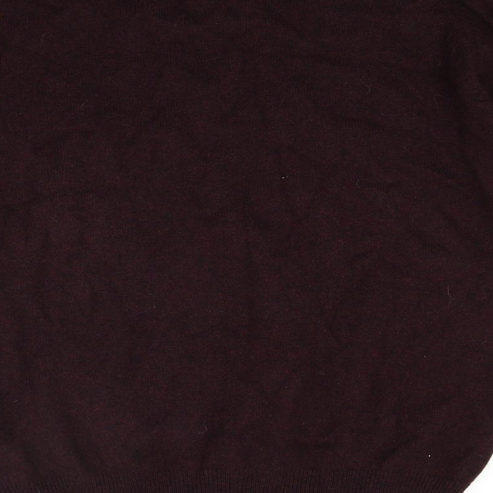 Marks and Spencer Mens Red  Knit Pullover Jumper Size XL