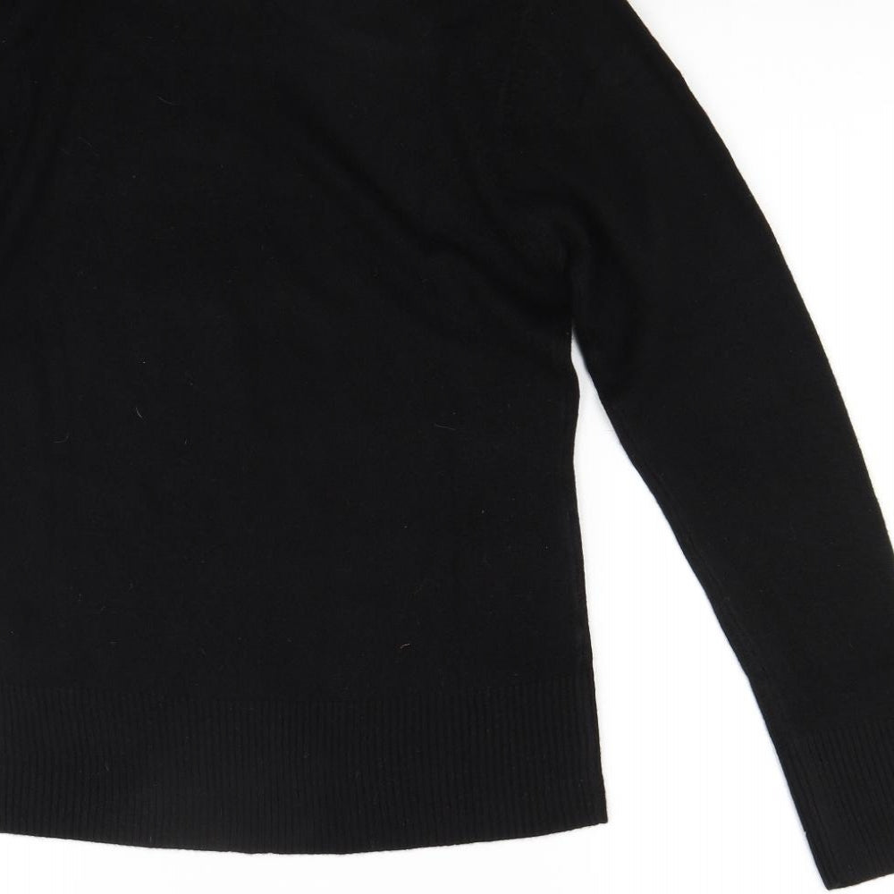 Primark Womens Black  Knit Pullover Jumper Size 12