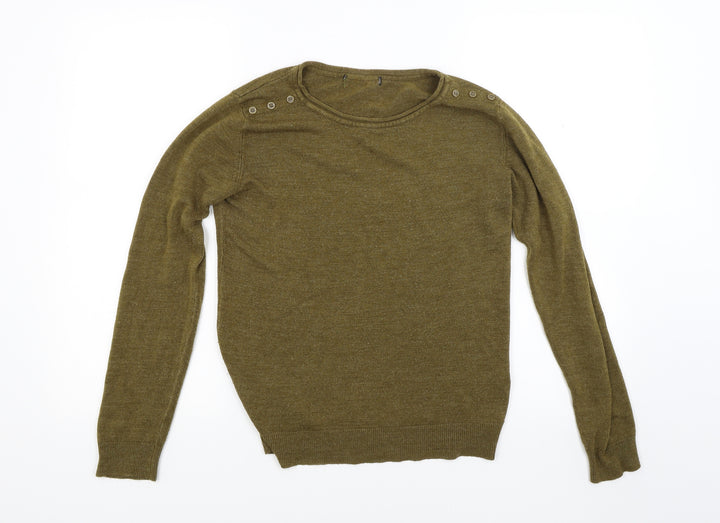 Primark Womens Green  Knit Pullover Jumper Size 10