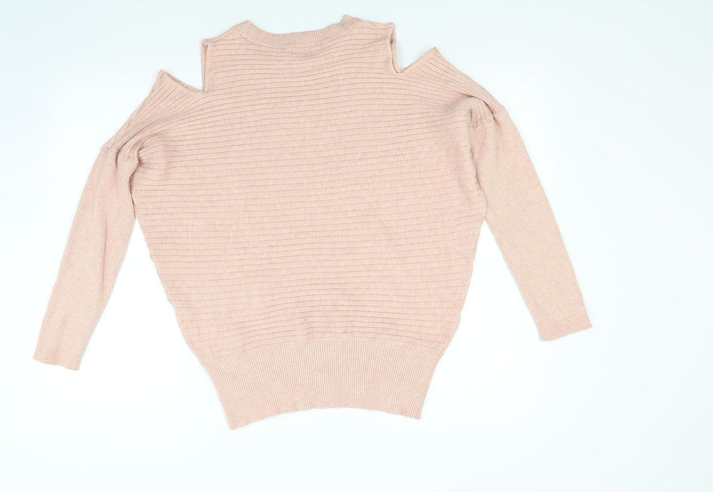 River Island Womens Pink  Knit Pullover Jumper Size 16