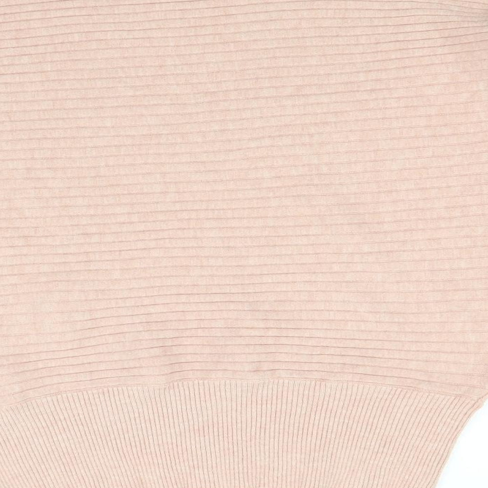 River Island Womens Pink  Knit Pullover Jumper Size 16