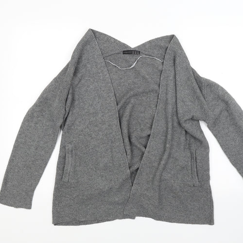 Atmosphere Womens Grey  Knit Cardigan Jumper Size S