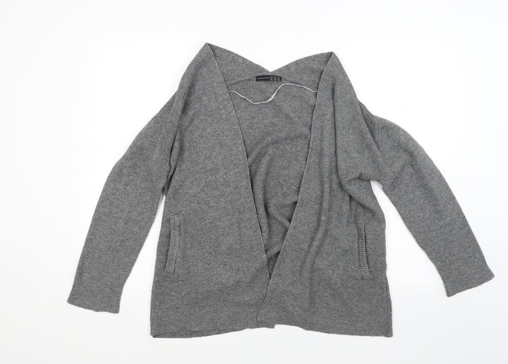 Atmosphere Womens Grey  Knit Cardigan Jumper Size S