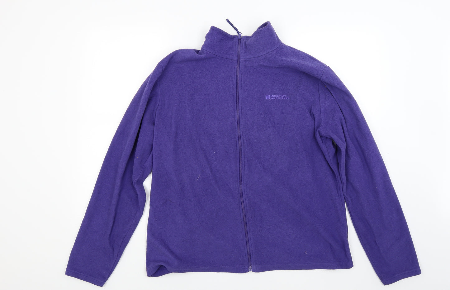 Mountain Warehouse Womens Purple  Fleece Jacket Coat Size 18