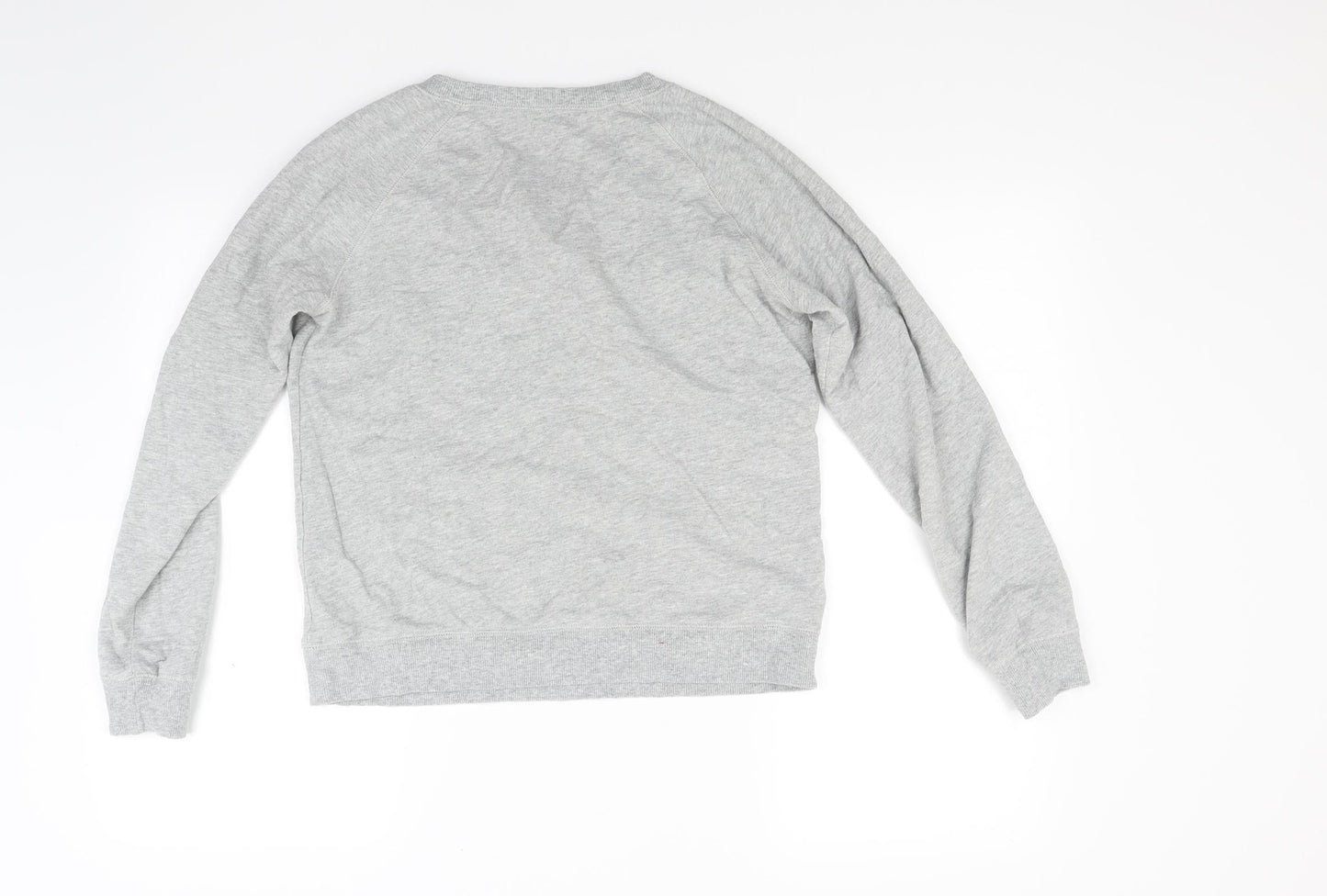 Mango Womens Grey  Jacquard Pullover Sweatshirt Size M