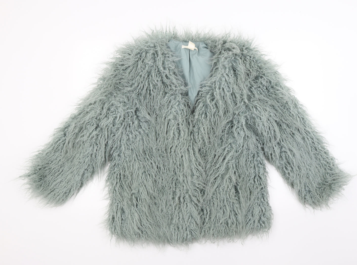 H&M Womens Green   Jacket Coat Size S