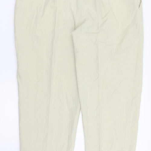 Ted Nicol Womens Beige   Cargo Trousers Size 38 in L28 in