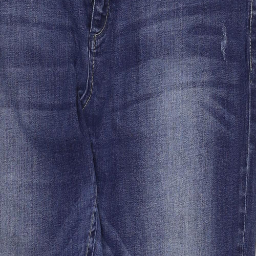 Primark Womens Blue  Denim Skinny Jeans Size 18 L28 in