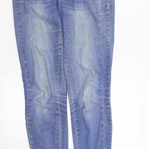 House Womens Blue  Denim Skinny Jeans Size 8 L30 in