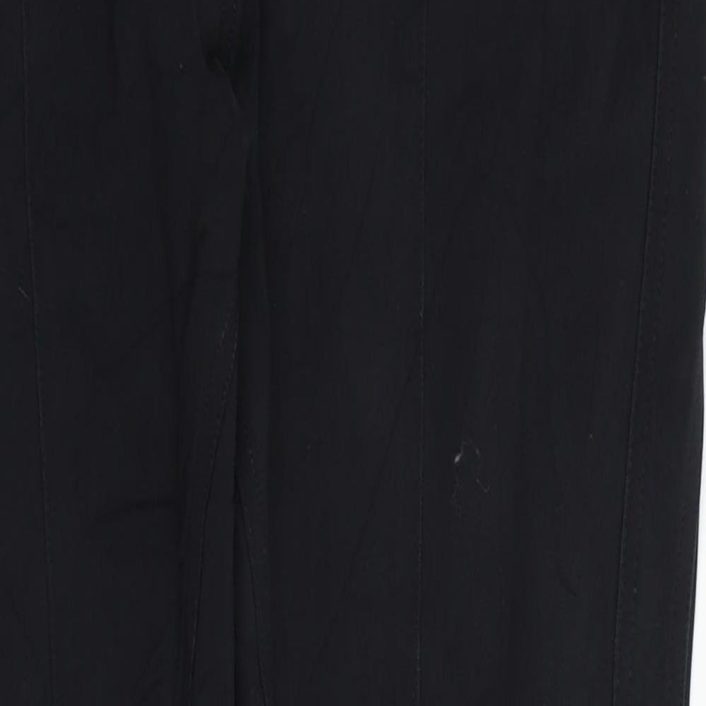 Zara Womens Black   Trousers  Size 14 L26 in