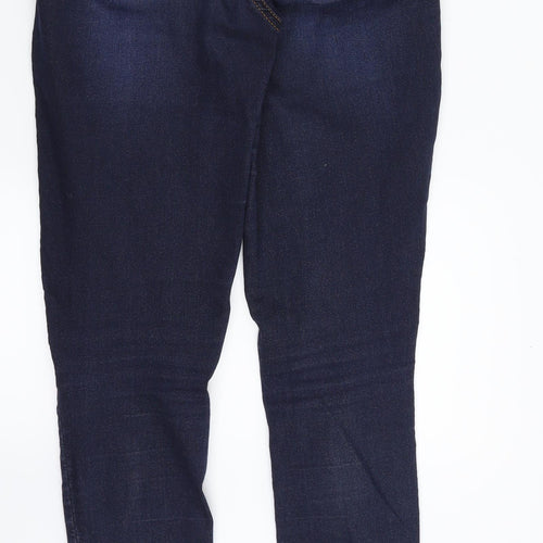 Miss Selfridge Womens Blue  Denim Skinny Jeans Size 8 L29 in