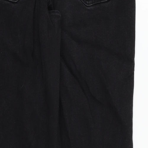 Dorothy Perkins Womens Black  Denim Skinny Jeans Size 8 L26 in