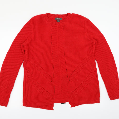 Primark Womens Red   Pullover Jumper Size 12