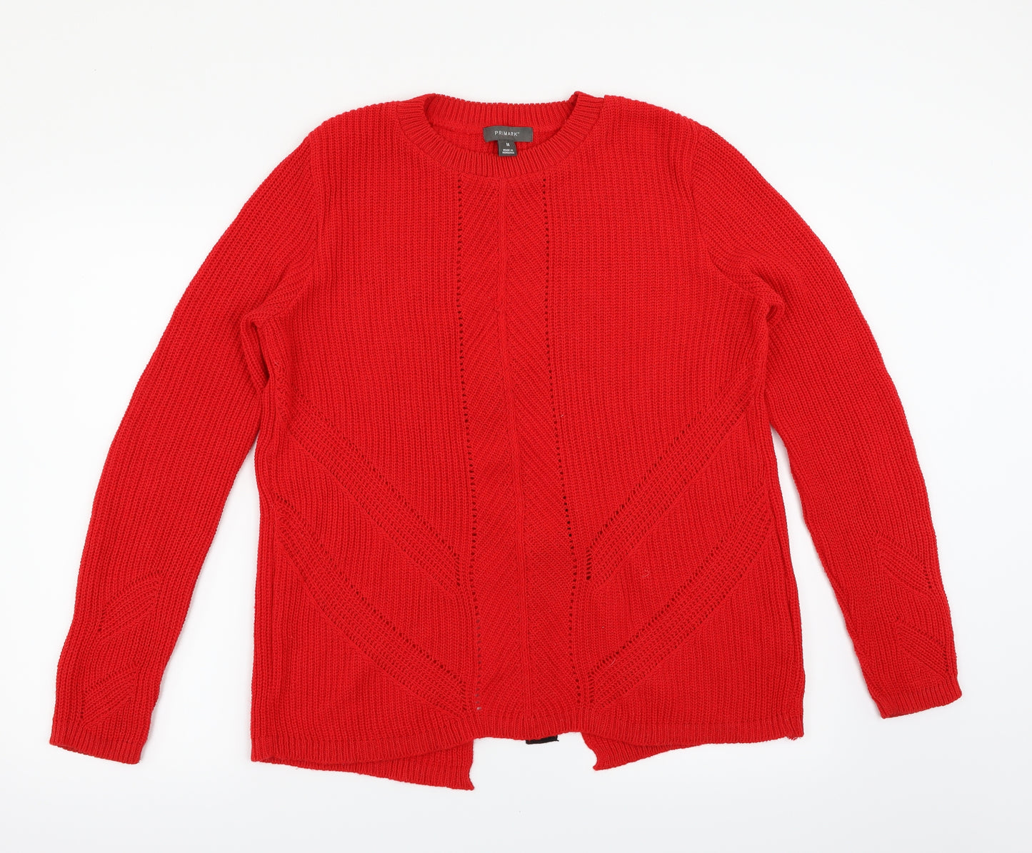 Primark Womens Red   Pullover Jumper Size 12