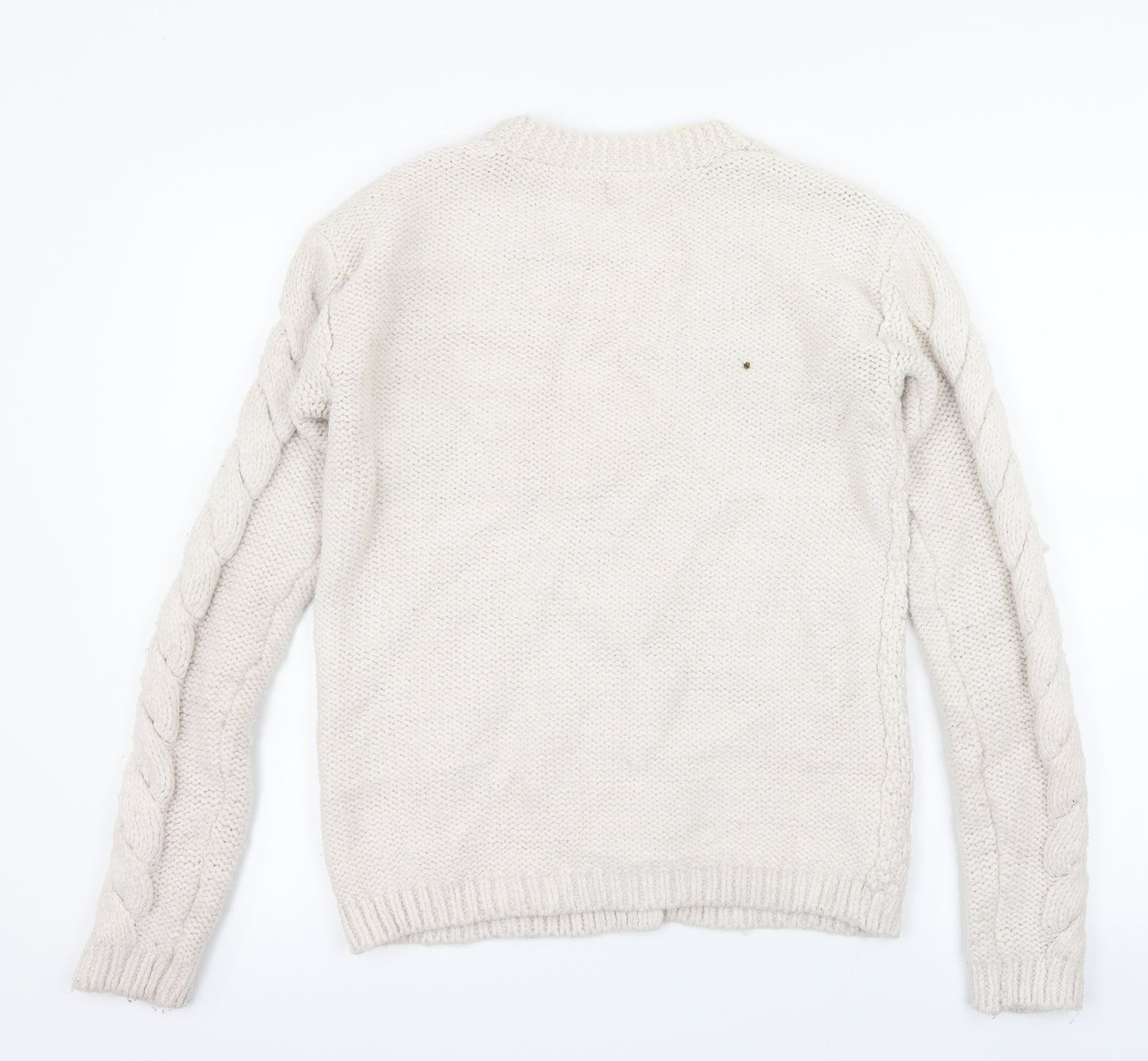 NEXT Girls White   Cardigan Jumper Size 16 Years