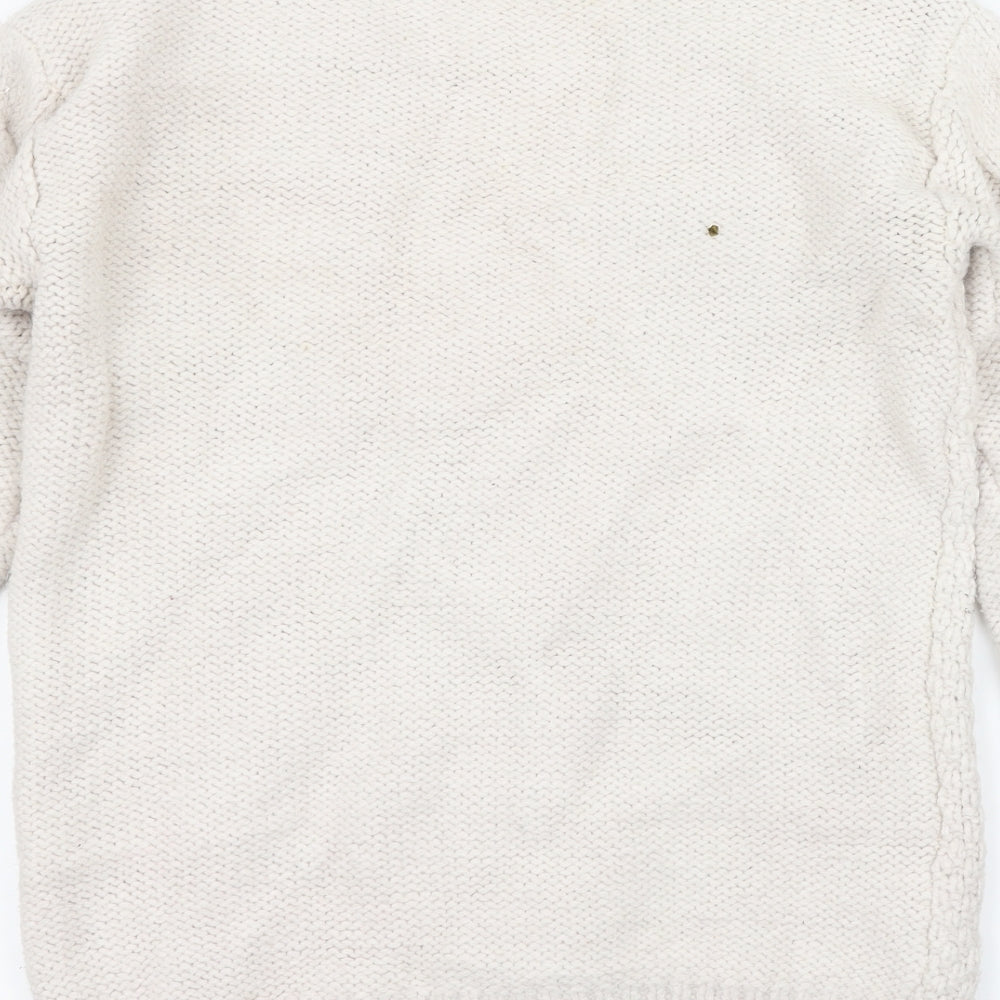 NEXT Girls White   Cardigan Jumper Size 16 Years