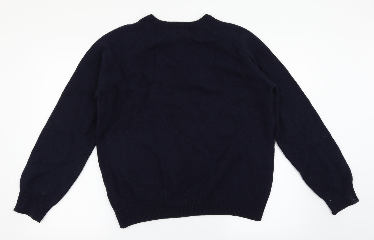 House of Bruar Mens Blue   Pullover Jumper Size XL