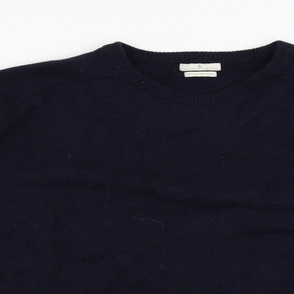 House of Bruar Mens Blue   Pullover Jumper Size XL