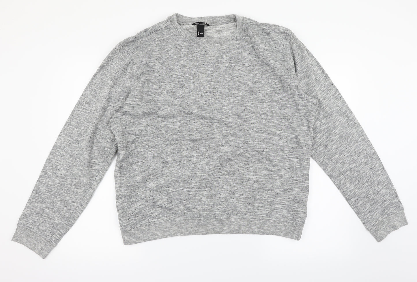 H&M Mens Grey   Pullover Jumper Size L