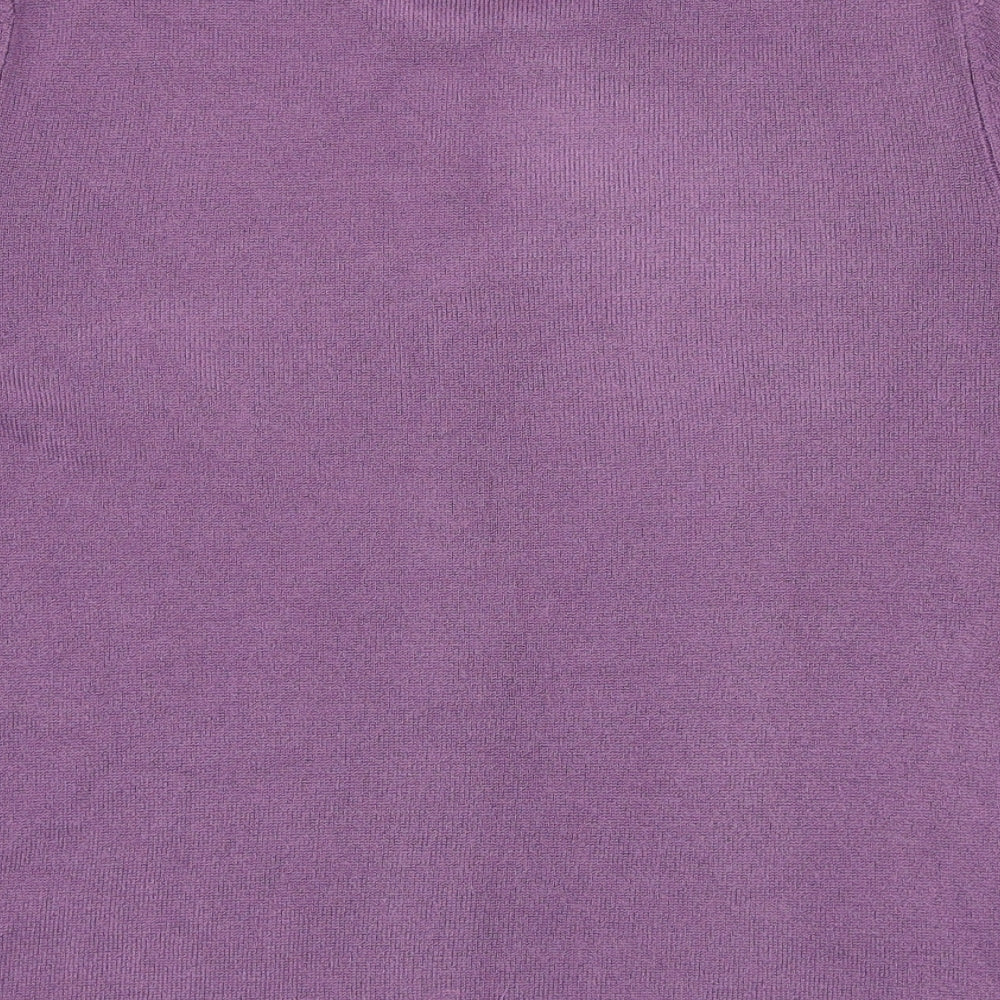 Papaya Womens Purple   Pullover Jumper Size 14