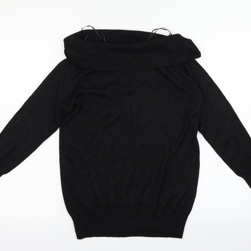 F&F Womens Black   Pullover Jumper Size 10
