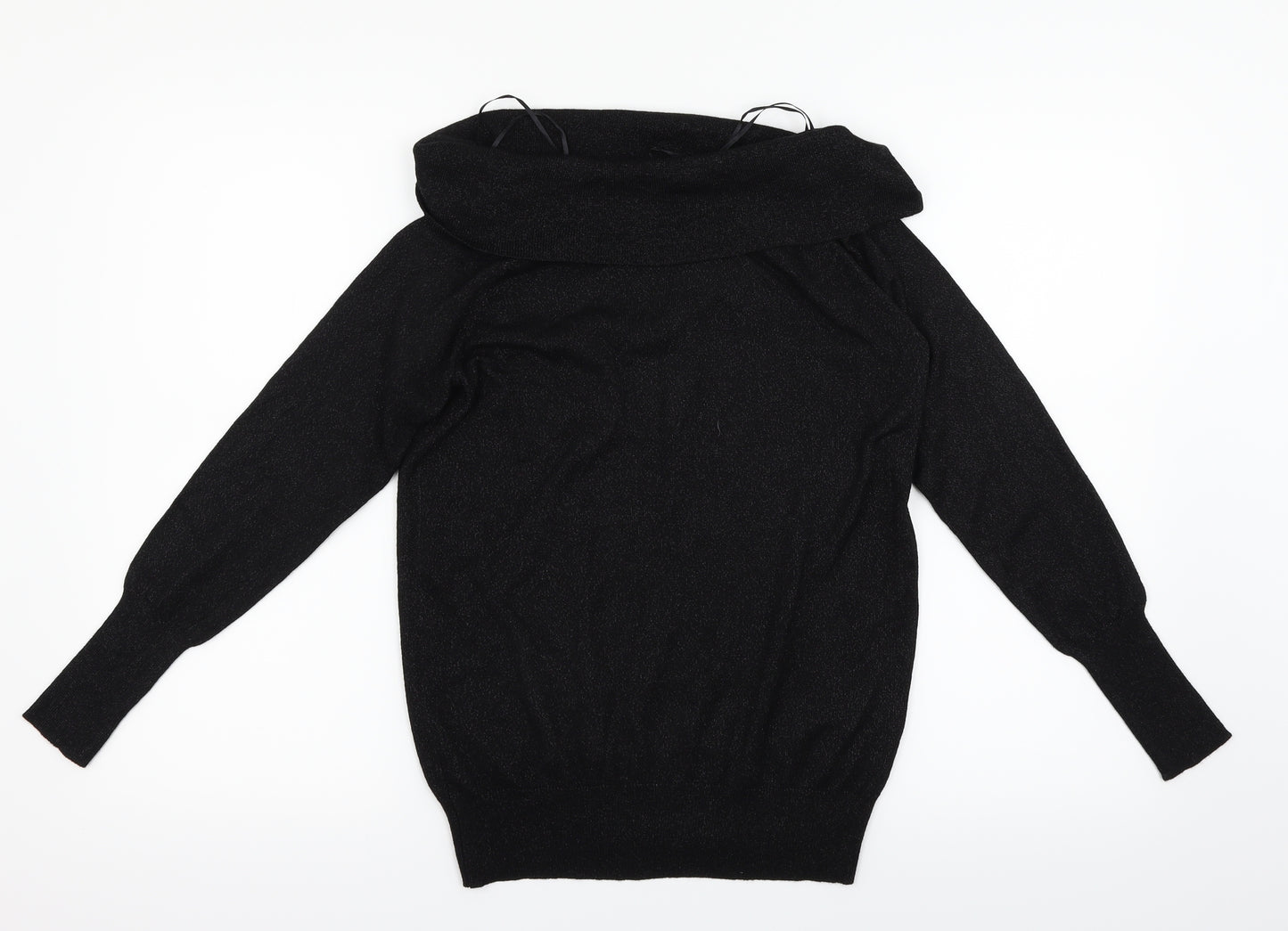 F&F Womens Black   Pullover Jumper Size 10
