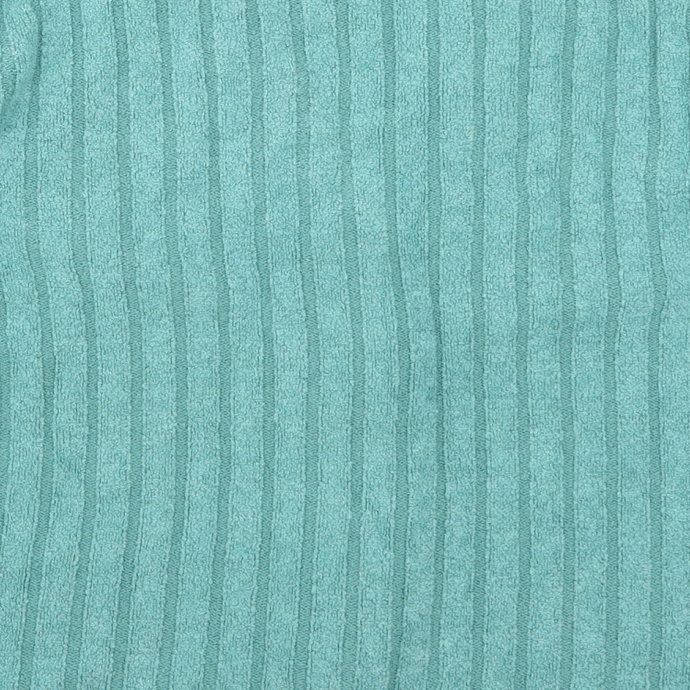 Casamia Womens Blue Floral  Cape Jumper Size M